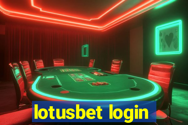 lotusbet login